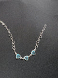 Pulsera Triple Corazón