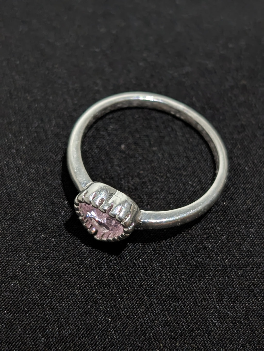 Anillo corazón rosa 🩷