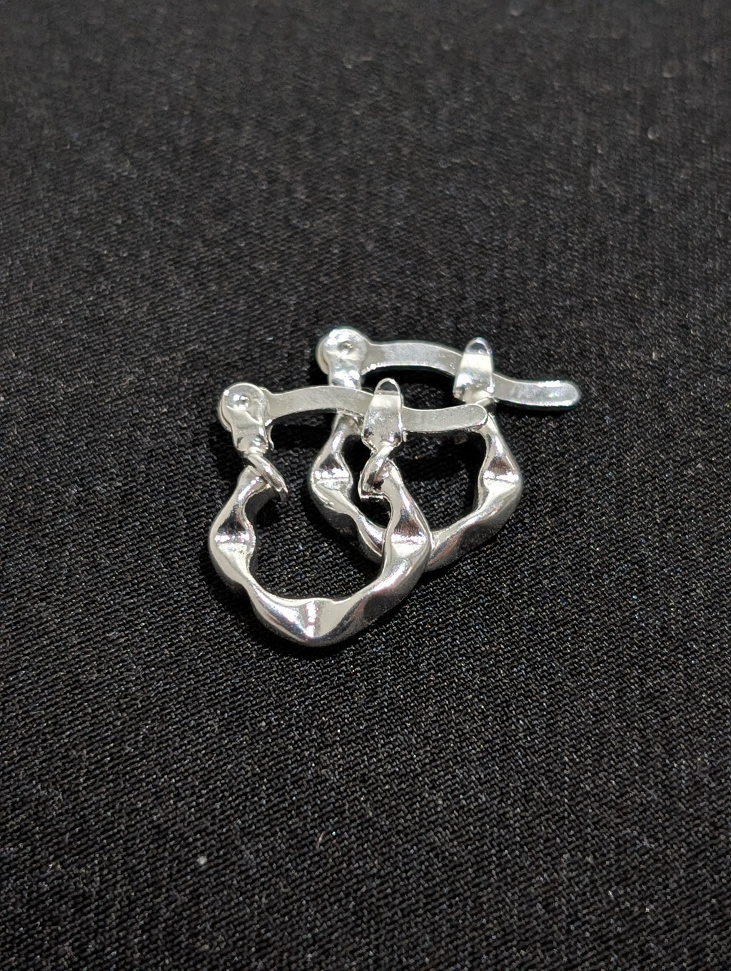 Aros nudo plata