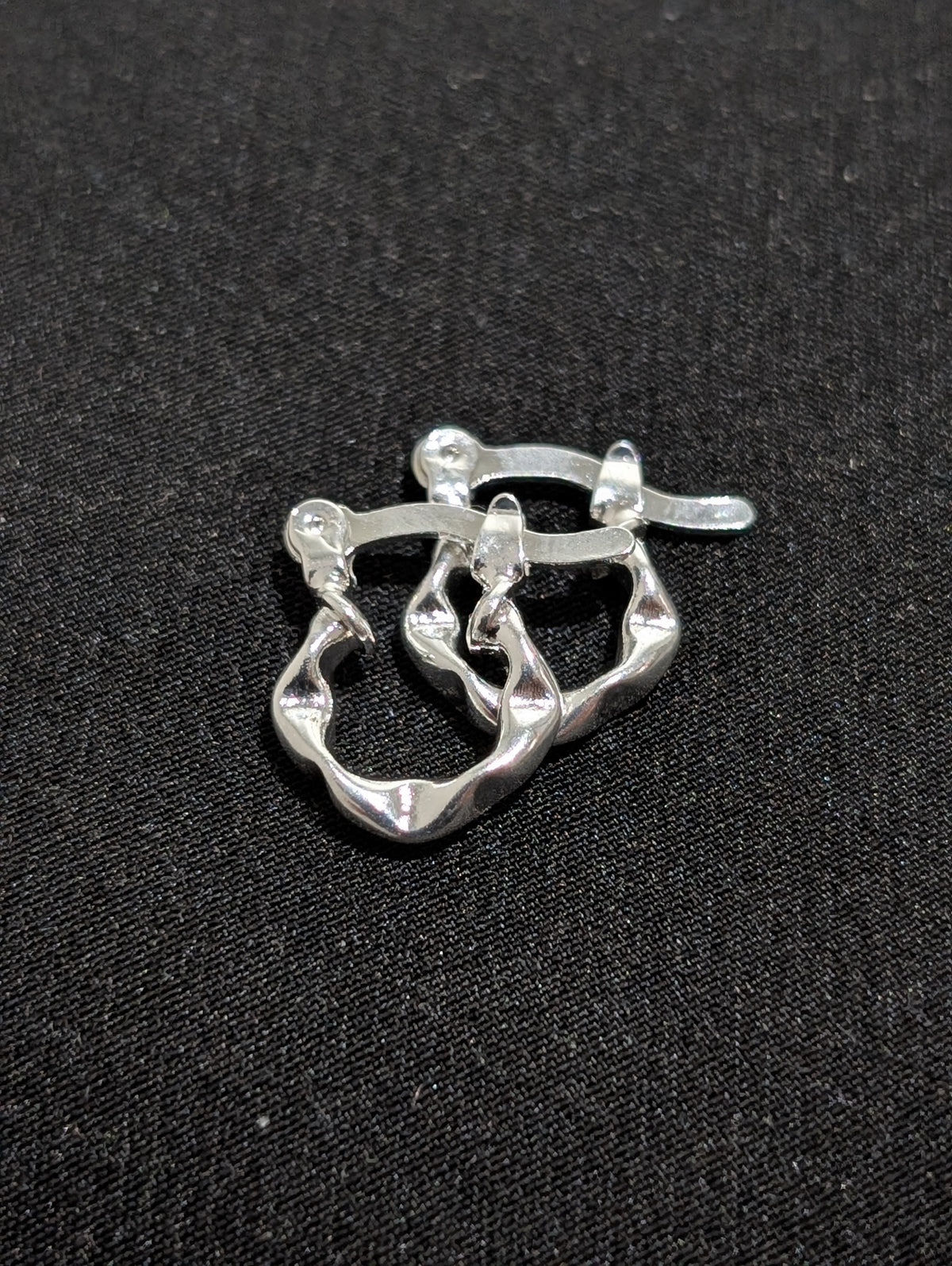Aros nudo plata