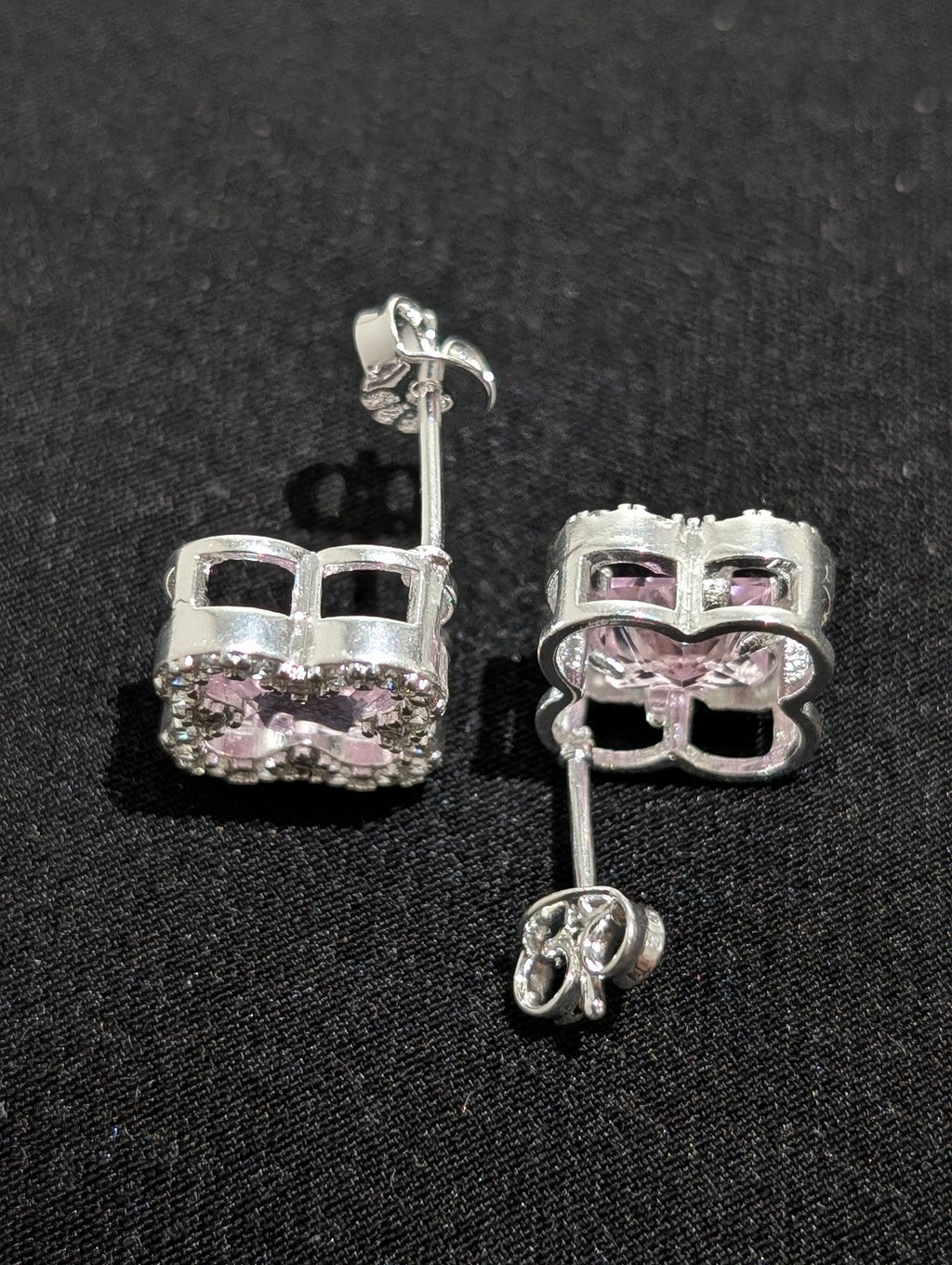 Aros trébol Rosa 🌸