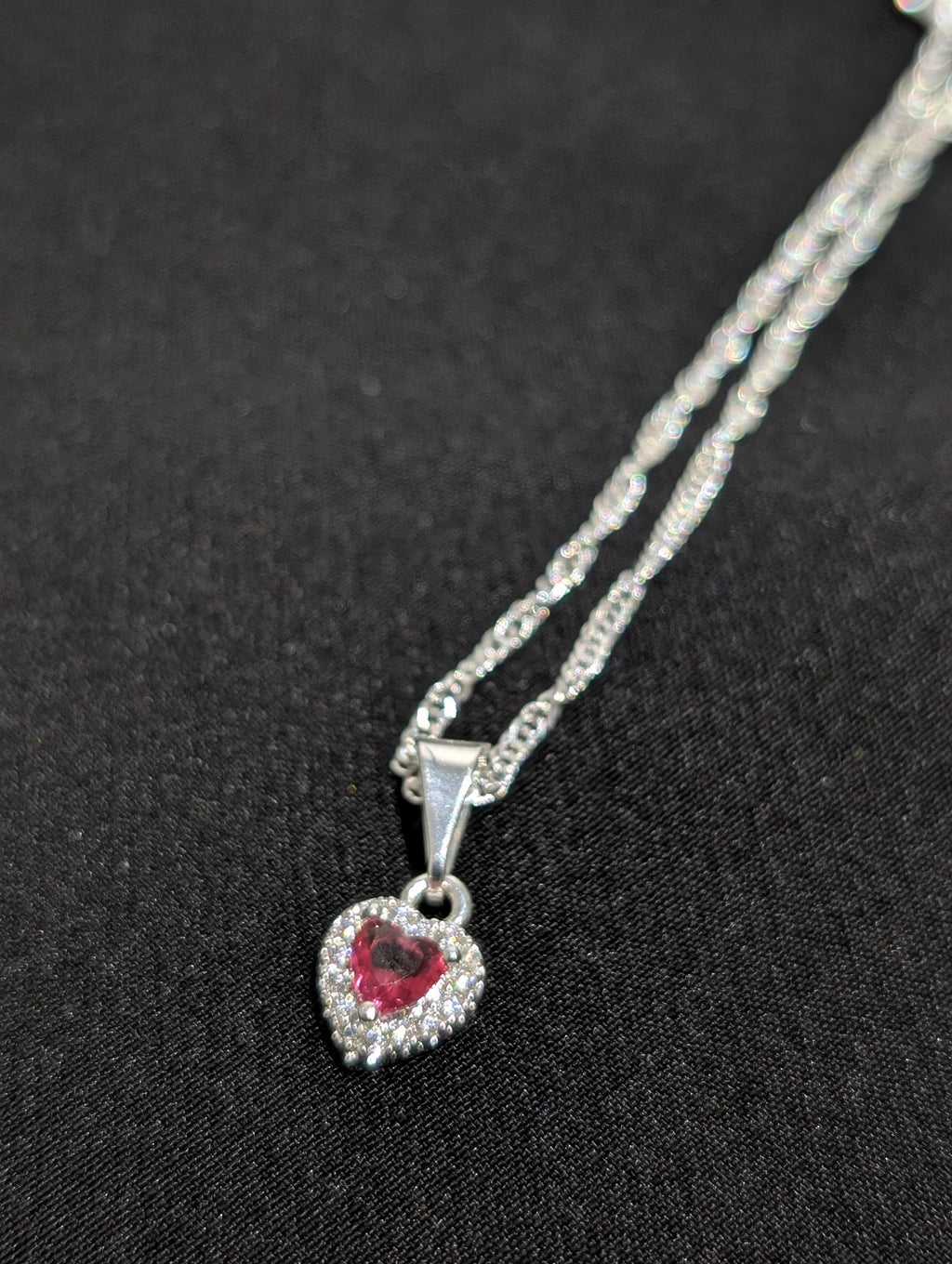 Collar colgante corazón ❤️