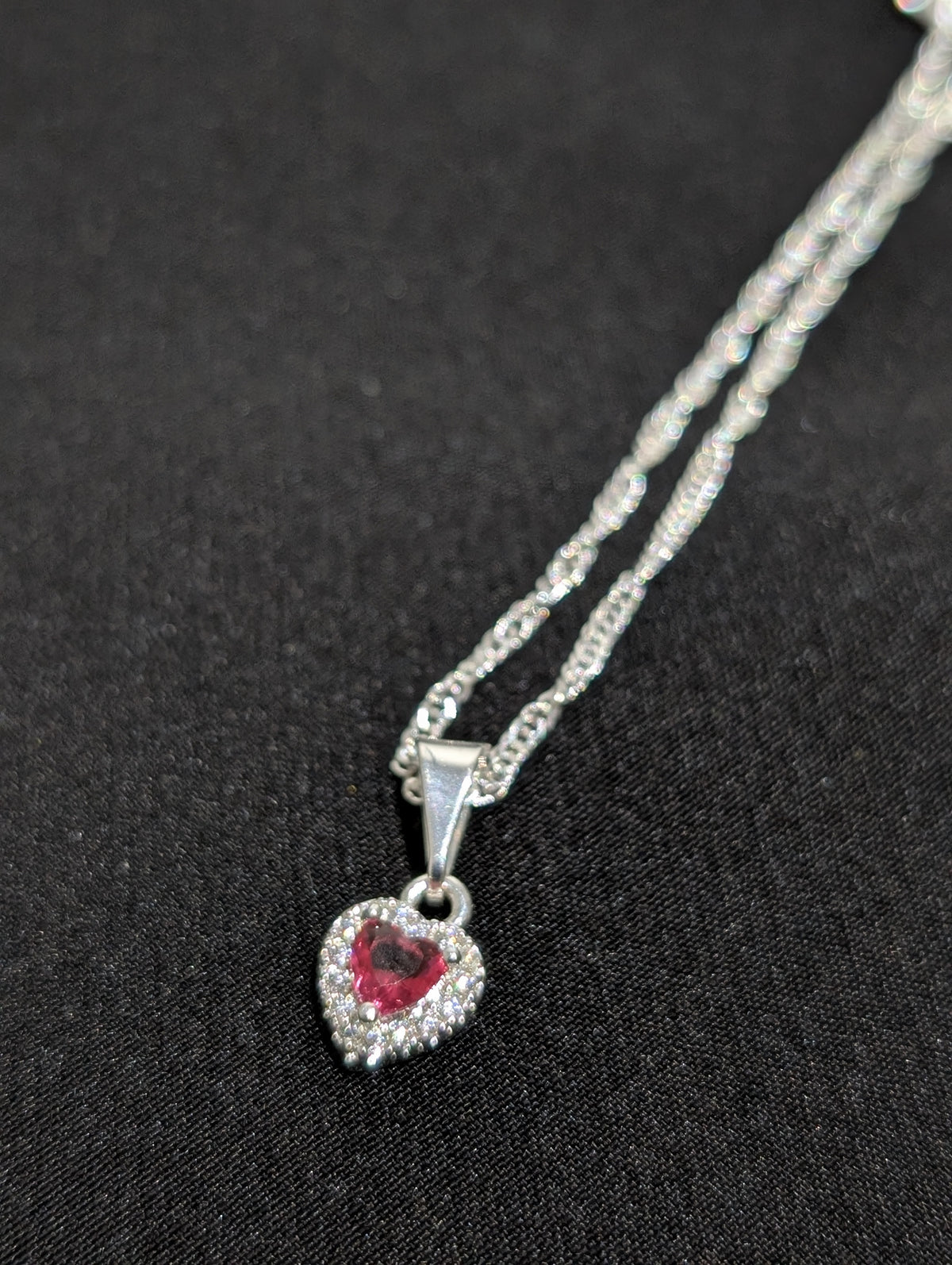 Collar colgante corazón ❤️