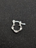 Aros nudo plata