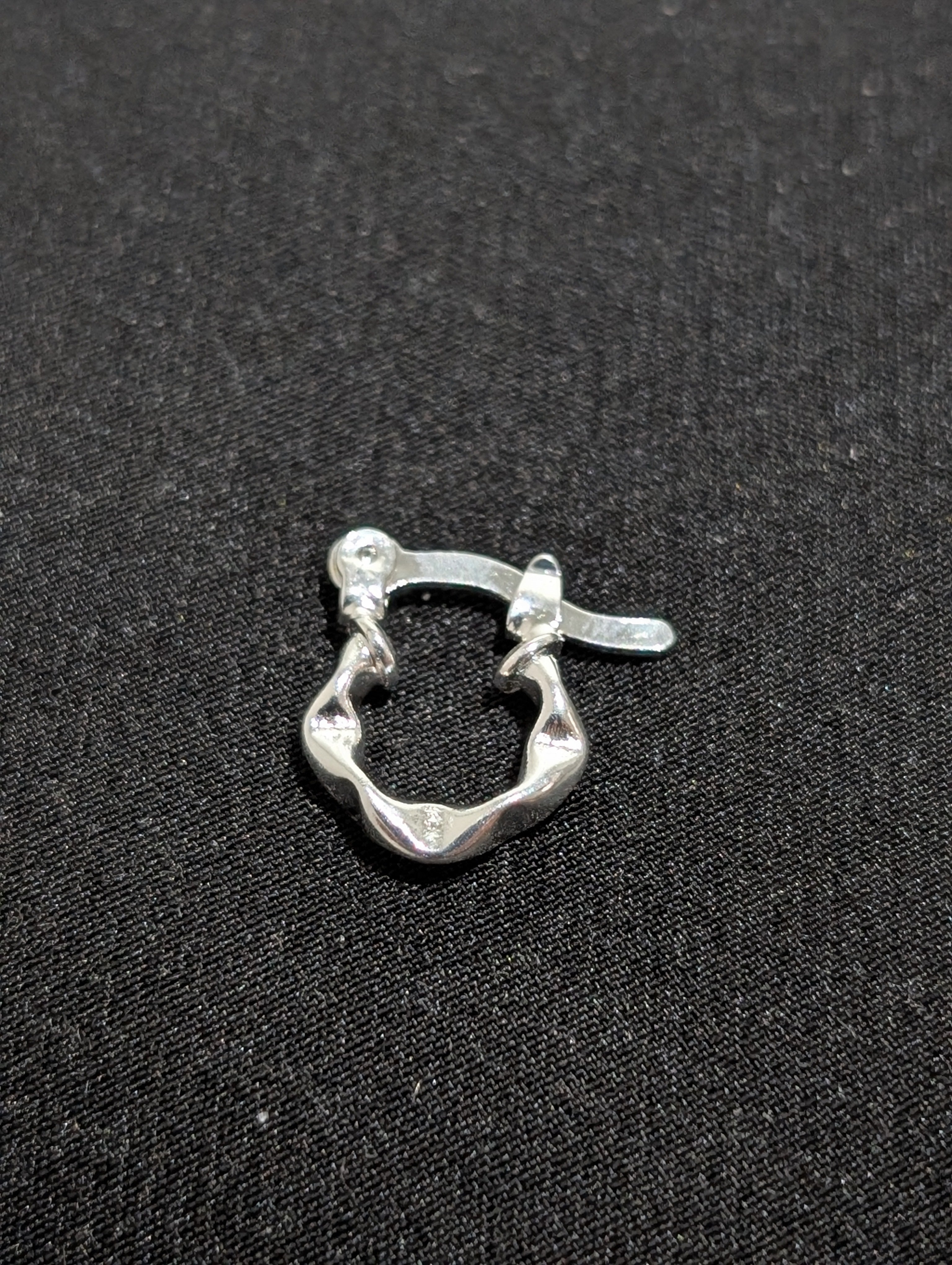 Aros nudo plata