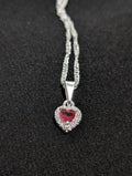 Collar colgante corazón ❤️