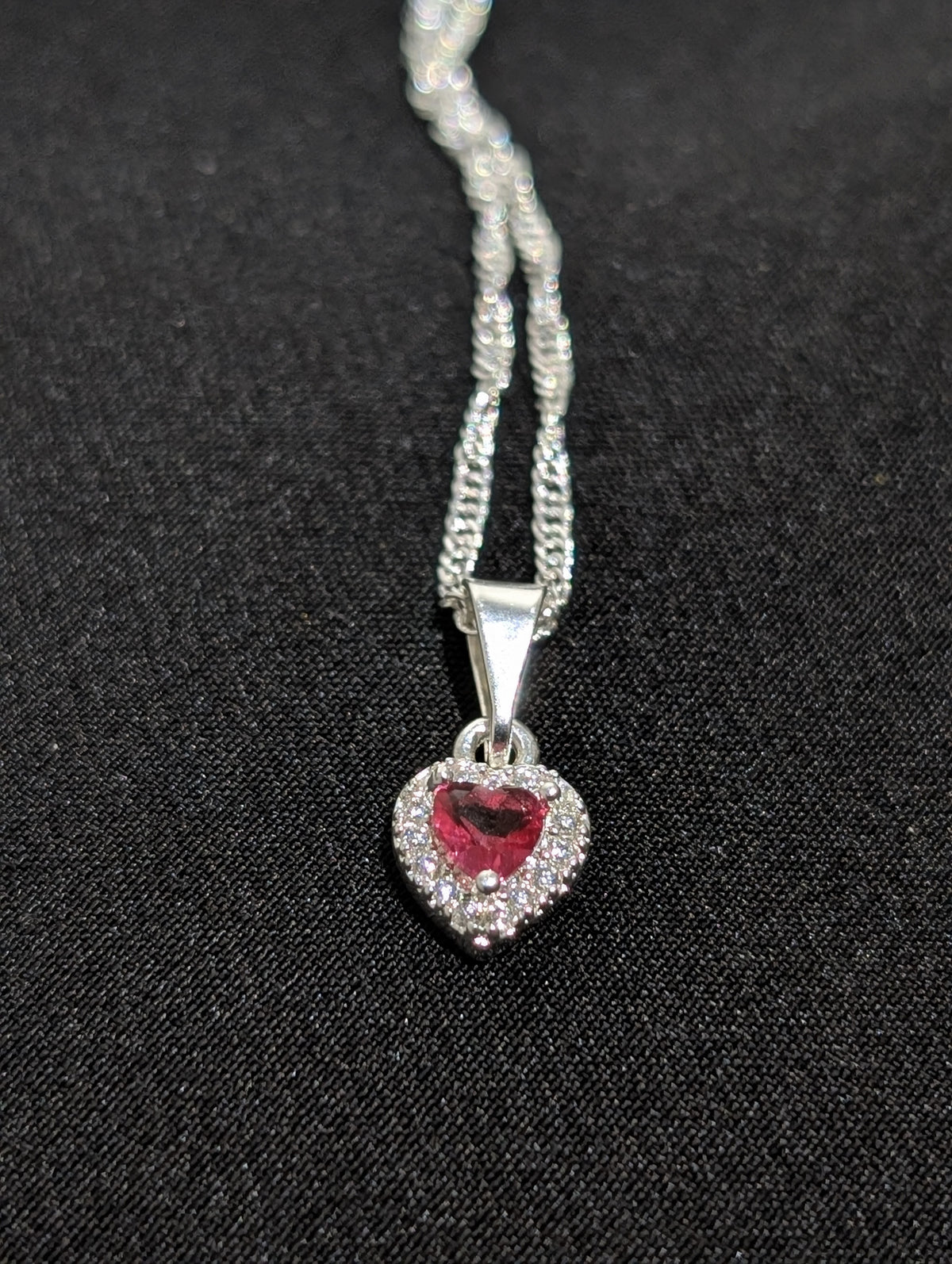 Collar colgante corazón ❤️